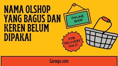 Nama Olshop Yang Bagus Dan Keren Belum Dipakai