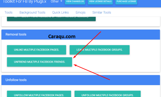 Cara Unfriend Teman FB Secara Massal 2020