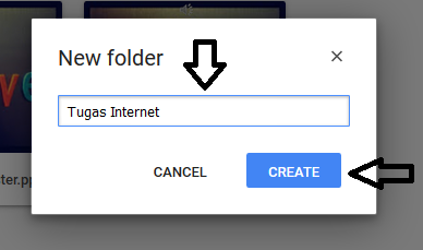 Cara Membuat Folder Di Google Drive di HP dan Laptop