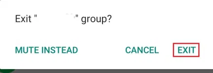 Cara Menghapus Grup WhatsApp 2