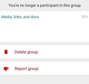 Cara Menghapus Grup WhatsApp 5
