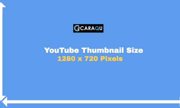 Ukuran Thumbnail YouTube yang Ideal dan Benar 2020