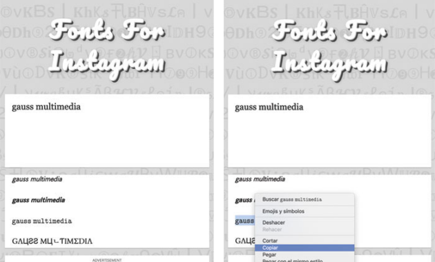 Cara Mengubah font BIO Instagram Tanpa aplikasi