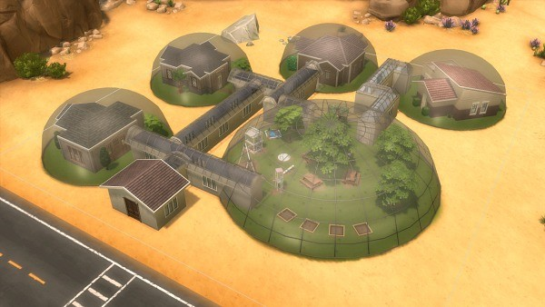 7. Pergi ke koloni di Mars - The Sims 4 MOD Terbaik