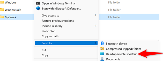 Cara mengkonfigurasi pintasan keyboard untuk membuka folder di Windows 11 