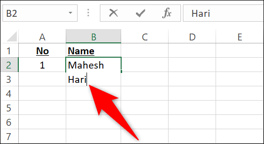 Cara memulai baris baru di sel di Microsoft Excel 