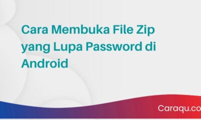 Cara Membuka File Zip yang Lupa Password di Android