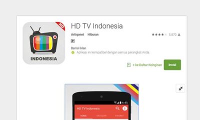 Aplikasi TV Indonesia Terbaik