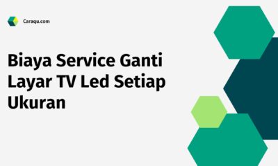 biaya service ganti layar TV LED