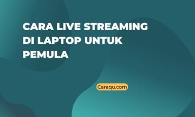Live Streaming di Laptop