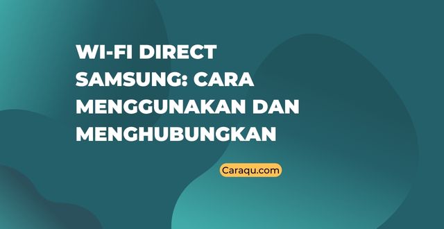 Wi-Fi Direct Samsung