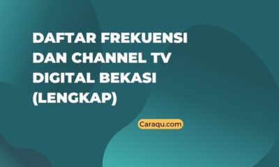 Frekuensi dan Channel TV Digital Bekasi