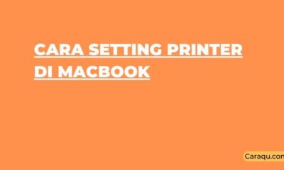 Cara Setting Printer di MacBook