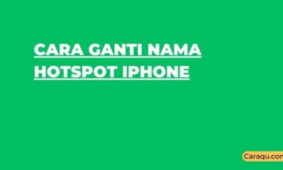 Cara Ganti Nama Hotspot iPhone