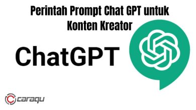 Perintah Prompt Chat GPT untuk Konten Kreator